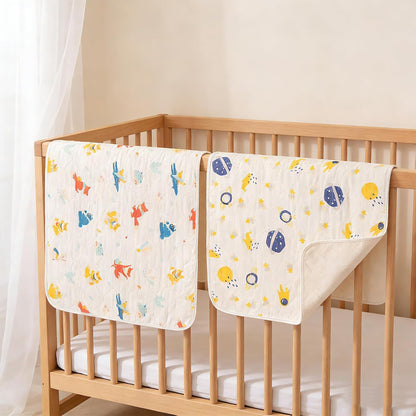 Baby Portable Diaper Changing Pad,Waterproof Changing Mat 2Pcs-27"x35"