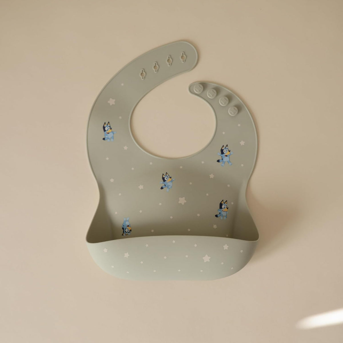 Silicone Baby Bib | Adjustable Fit Waterproof Bibs (Whales) - Colors A