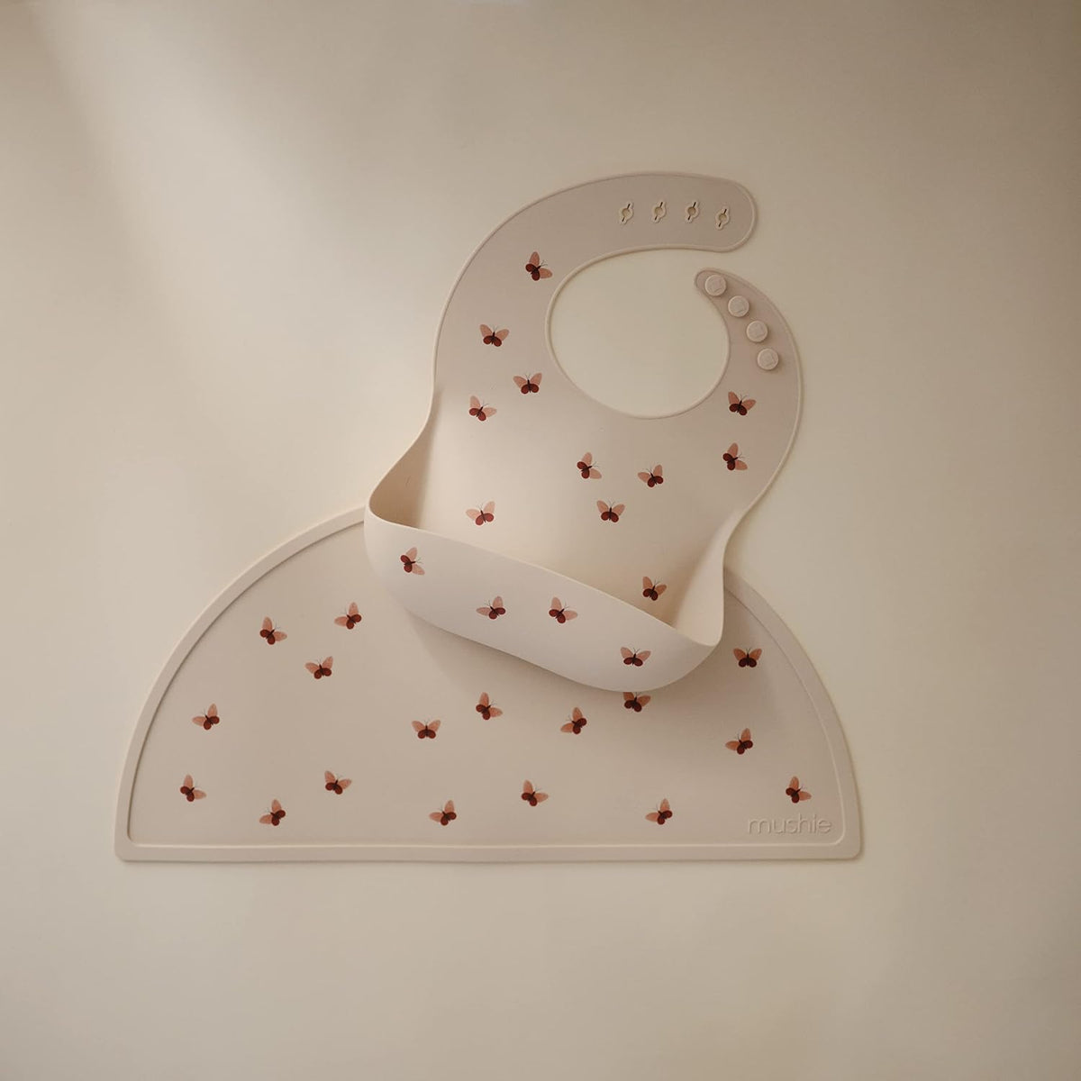 Silicone Baby Bib | Adjustable Fit Waterproof Bibs (Whales) - Colors A