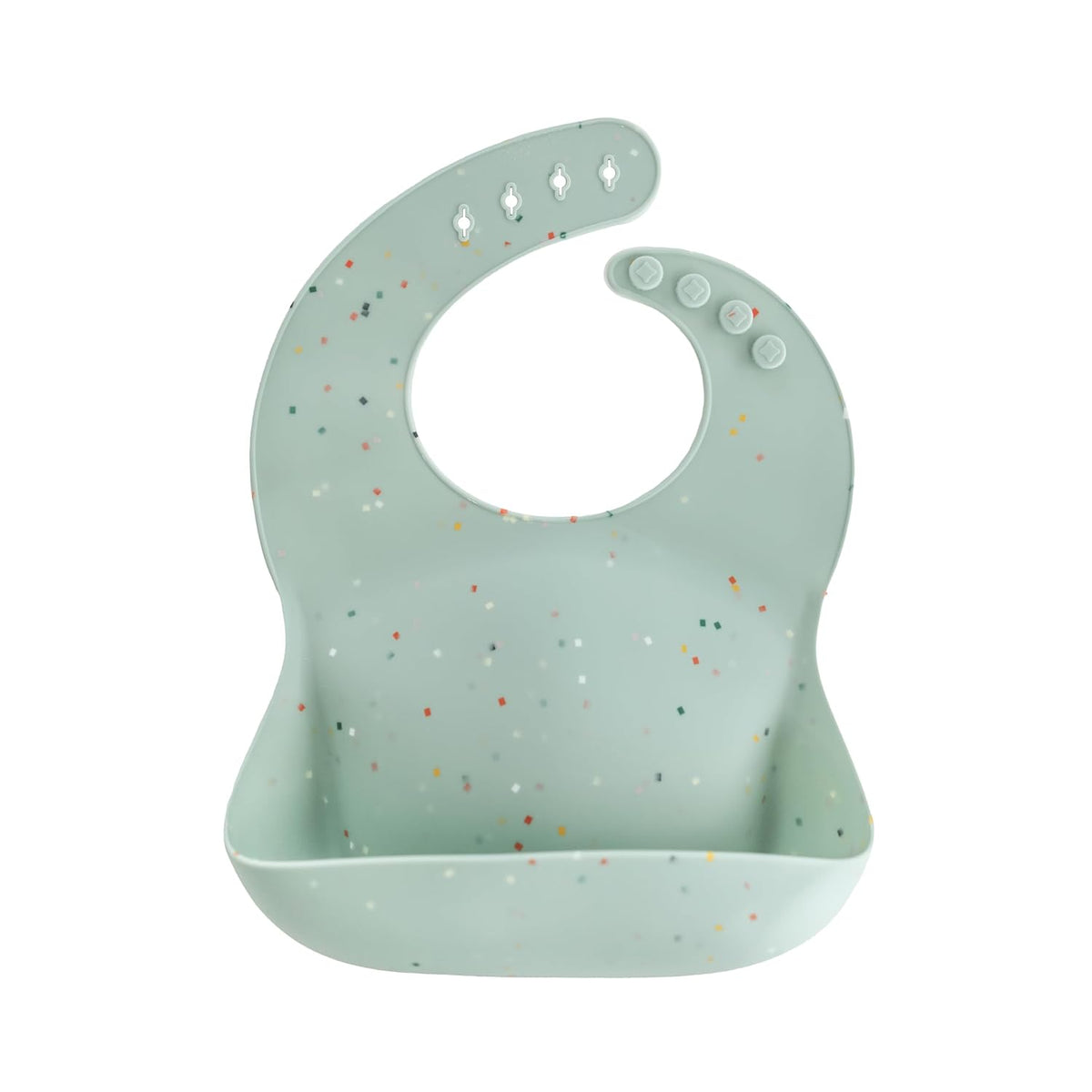 Silicone Baby Bib | Adjustable Fit Waterproof Bibs (Whales) - Colors A