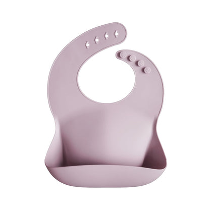 Silicone Baby Bib | Adjustable Fit Waterproof Bibs (Whales) - Colors A