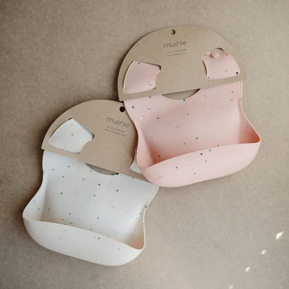 Silicone Baby Bib | Adjustable Fit Waterproof Bibs (Whales) - Colors A