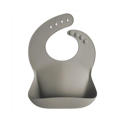 Silicone Baby Bib | Adjustable Fit Waterproof Bibs (Whales) - Colors A