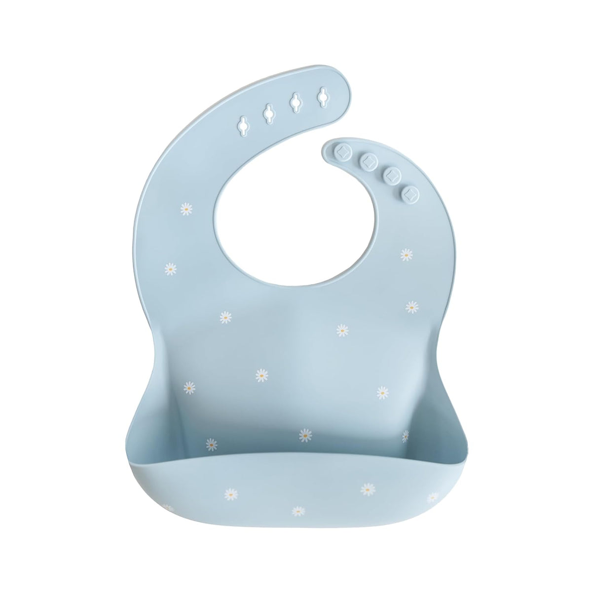 Silicone Baby Bib | Adjustable Fit Waterproof Bibs (Whales) - Colors A