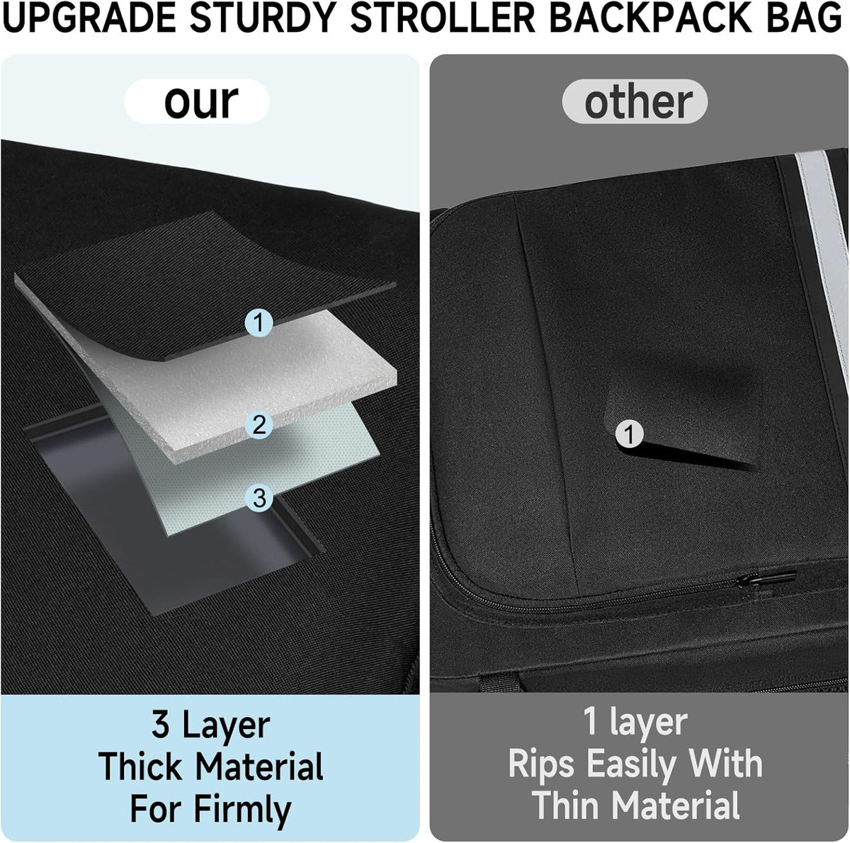 Stroller Travel Bag Compatible with Gb Pockit(13.8 × 8.7 ×20.5inch)