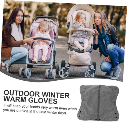 Winter Ster Gloves Thick Oxford Hand for Cold Weather Windproof Warm Easy to Install Ster Handles Lining