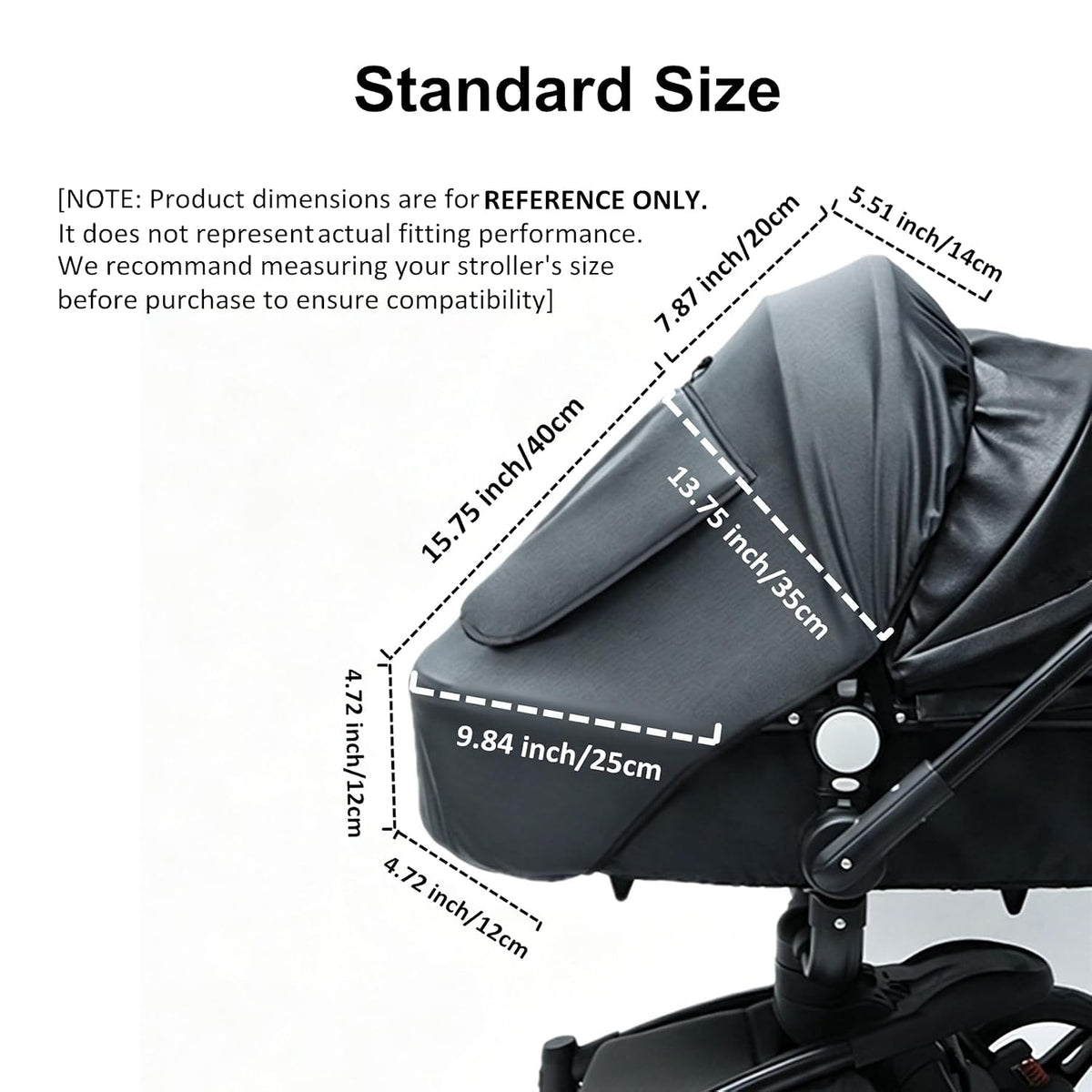 Universal Baby Stroller Sun Shade Cover