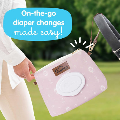 Portable Diaper Clutch Bag and Travel Diaper Cream Spatula Set