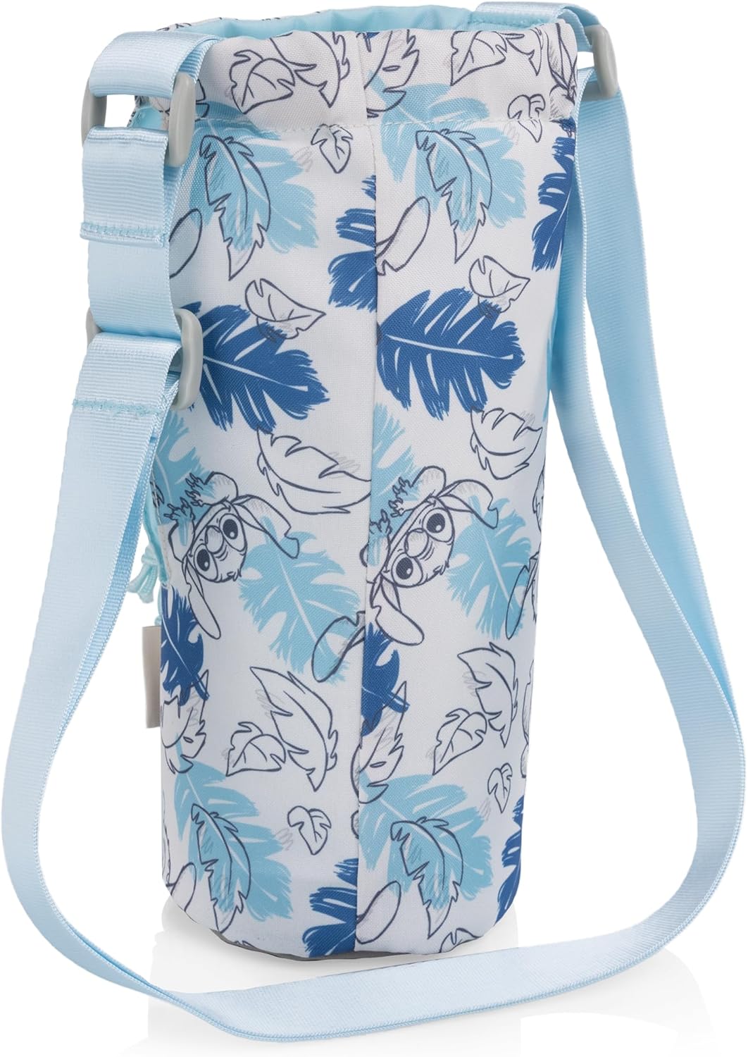 PICNIC TIME Eclipse 40 oz Tumber Tote, Drink Carrier Crossbody Bag, Water Bottle Holder with Shoulder Strap and Phone Pocket, (Gray)