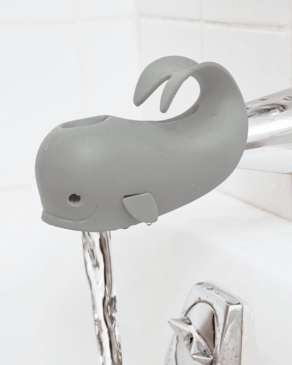 Baby Bath All-in-One Elbow Saver and Kneeler, Moby, Grey