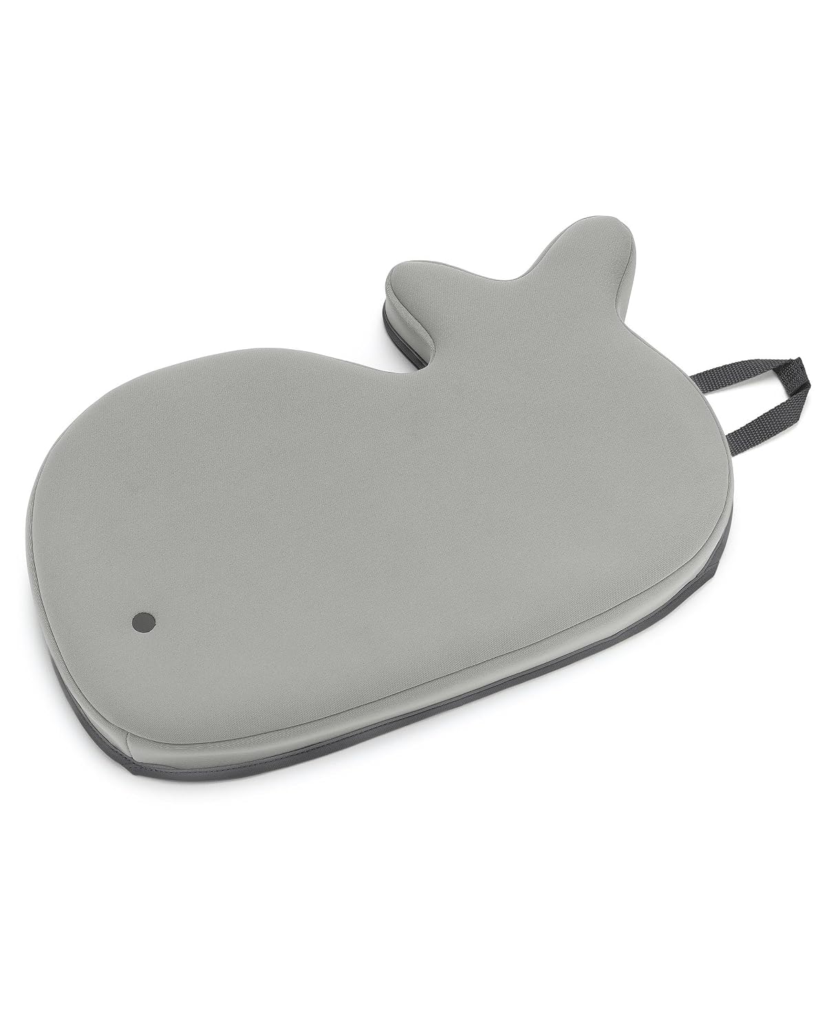 Baby Bath All-in-One Elbow Saver and Kneeler, Moby, Grey