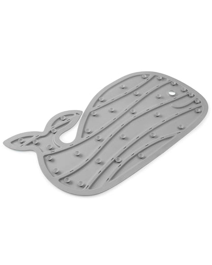 Baby Bath All-in-One Elbow Saver and Kneeler, Moby, Grey
