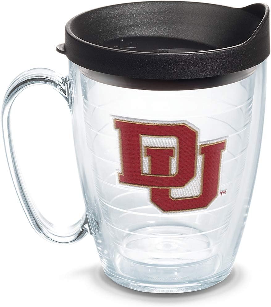 Tervis Made in USA Double Walled University of Alabama Crimson Tide Insulated Tumbler Cup Keeps Drinks Cold & Hot, 16oz Mug, Emblem - Colors B