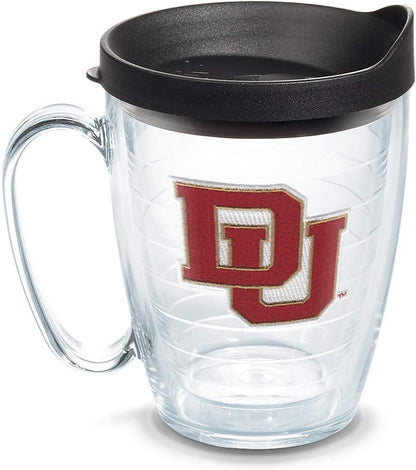 Tervis Made in USA Double Walled University of Alabama Crimson Tide Insulated Tumbler Cup Keeps Drinks Cold & Hot, 16oz Mug, Emblem - Colors B