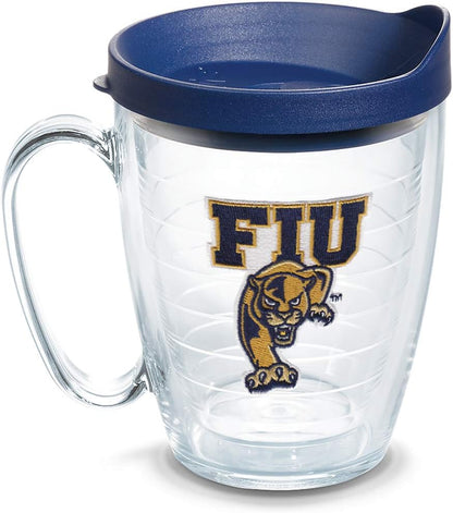 Tervis Made in USA Double Walled University of Alabama Crimson Tide Insulated Tumbler Cup Keeps Drinks Cold & Hot, 16oz Mug, Emblem - Colors B