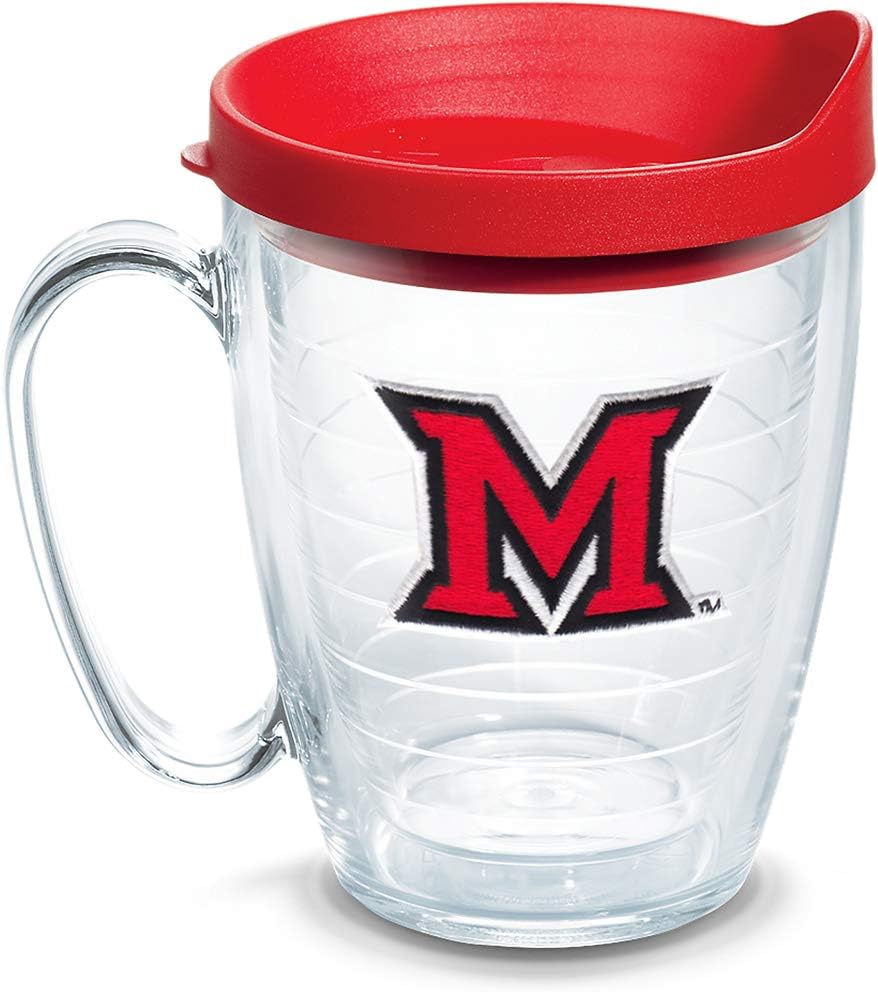 Tervis Made in USA Double Walled University of Alabama Crimson Tide Insulated Tumbler Cup Keeps Drinks Cold & Hot, 16oz Mug, Emblem - Colors B