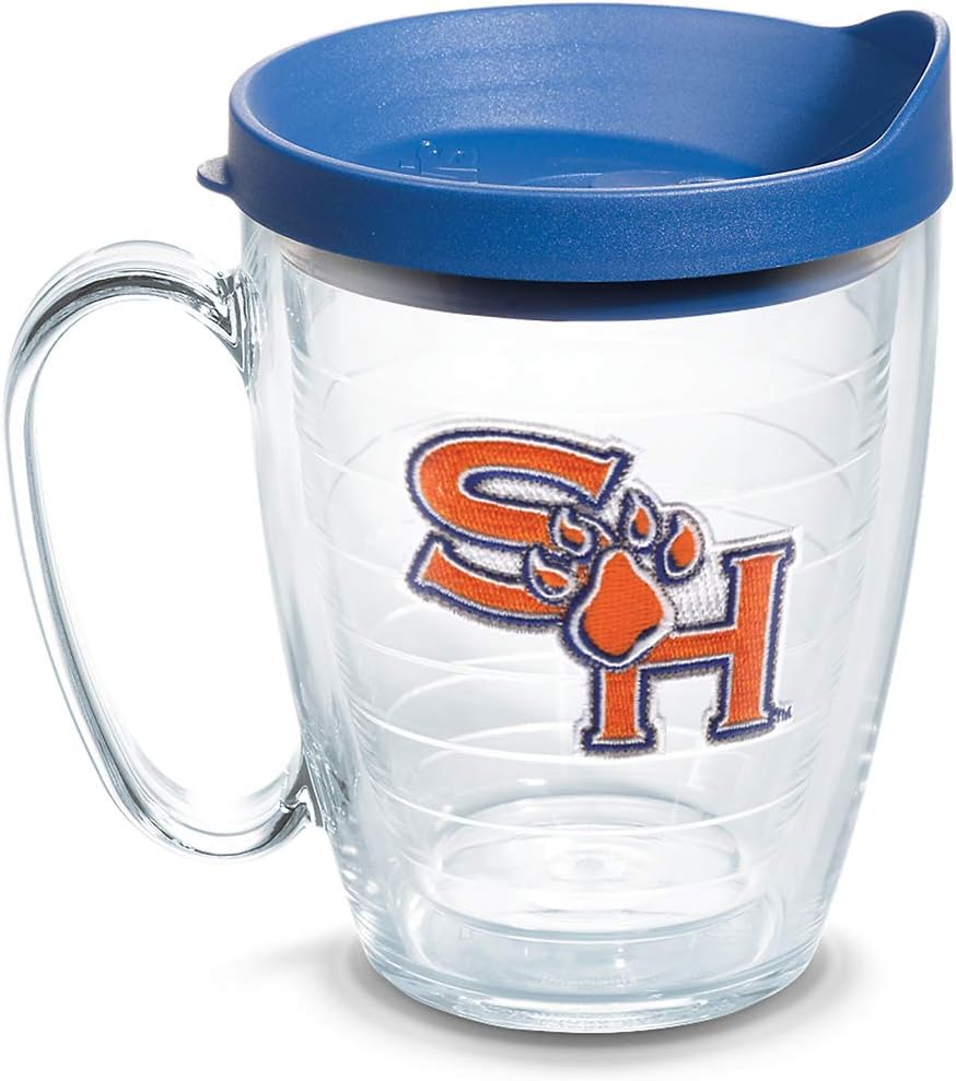 Tervis Made in USA Double Walled University of Alabama Crimson Tide Insulated Tumbler Cup Keeps Drinks Cold & Hot, 16oz Mug, Emblem - Colors B