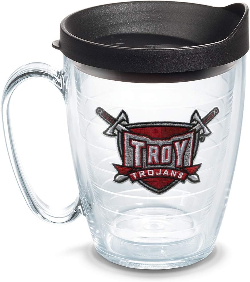 Tervis Made in USA Double Walled University of Alabama Crimson Tide Insulated Tumbler Cup Keeps Drinks Cold & Hot, 16oz Mug, Emblem - Colors B