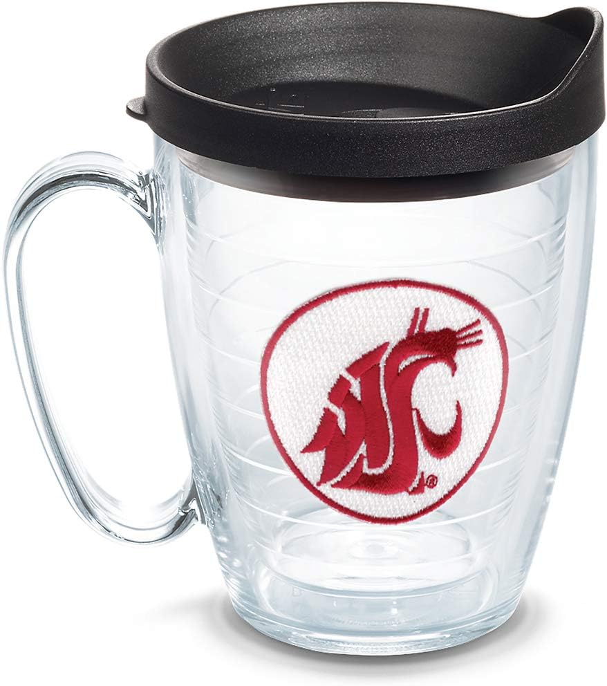 Tervis Made in USA Double Walled University of Alabama Crimson Tide Insulated Tumbler Cup Keeps Drinks Cold & Hot, 16oz Mug, Emblem - Colors B