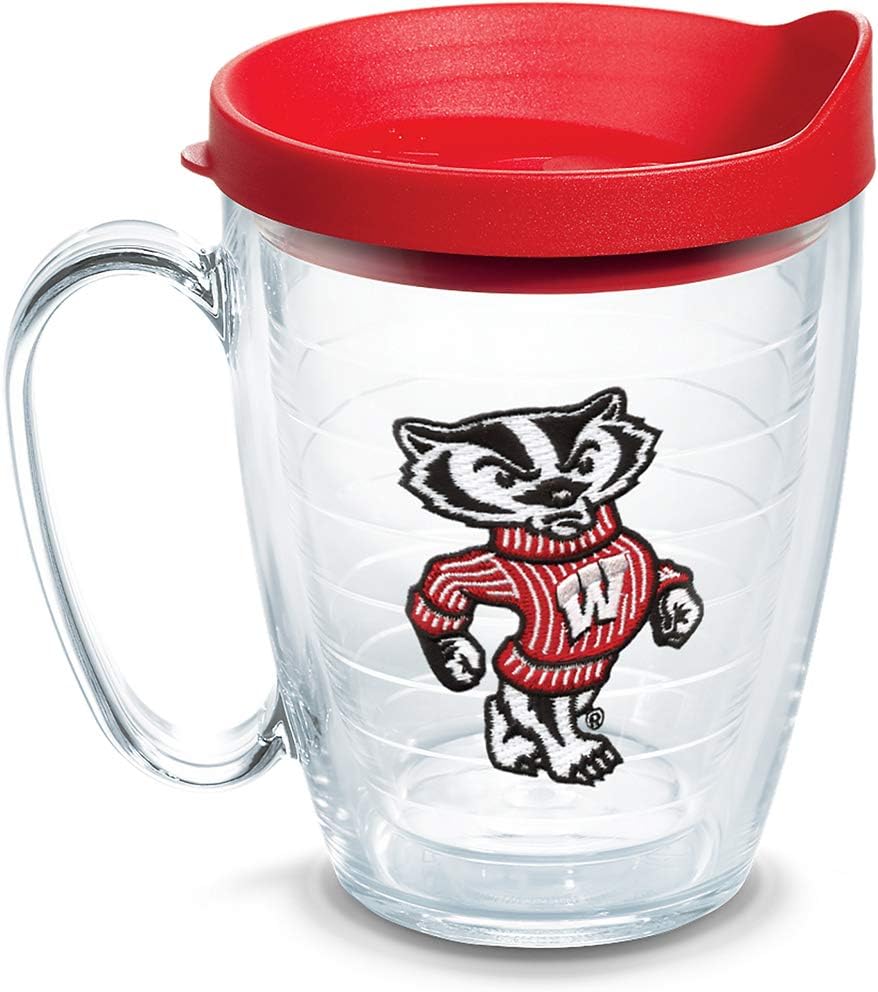 Tervis Made in USA Double Walled University of Alabama Crimson Tide Insulated Tumbler Cup Keeps Drinks Cold & Hot, 16oz Mug, Emblem - Colors B