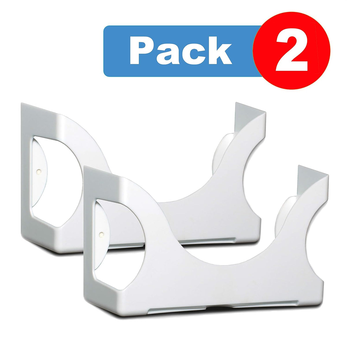Baby Wet Wipe Wall Mounted Dispenser 2 Pk-White
