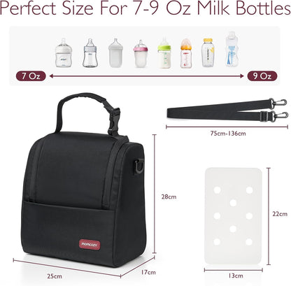 Insulated Baby Bottle Bag, Breastmilk Cooler, Multi-Use