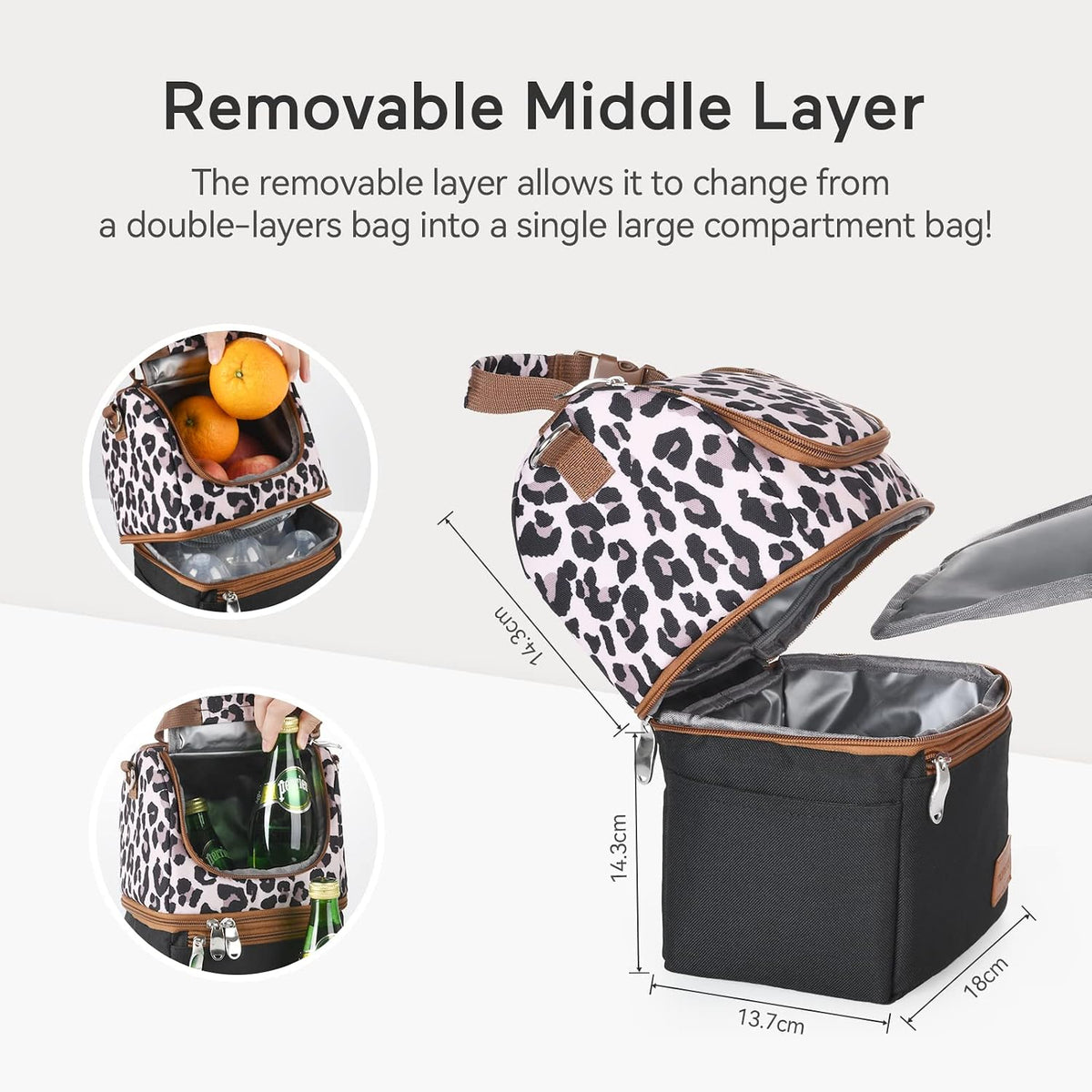 Insulated Baby Bottle Bag, Breastmilk Cooler, Multi-Use