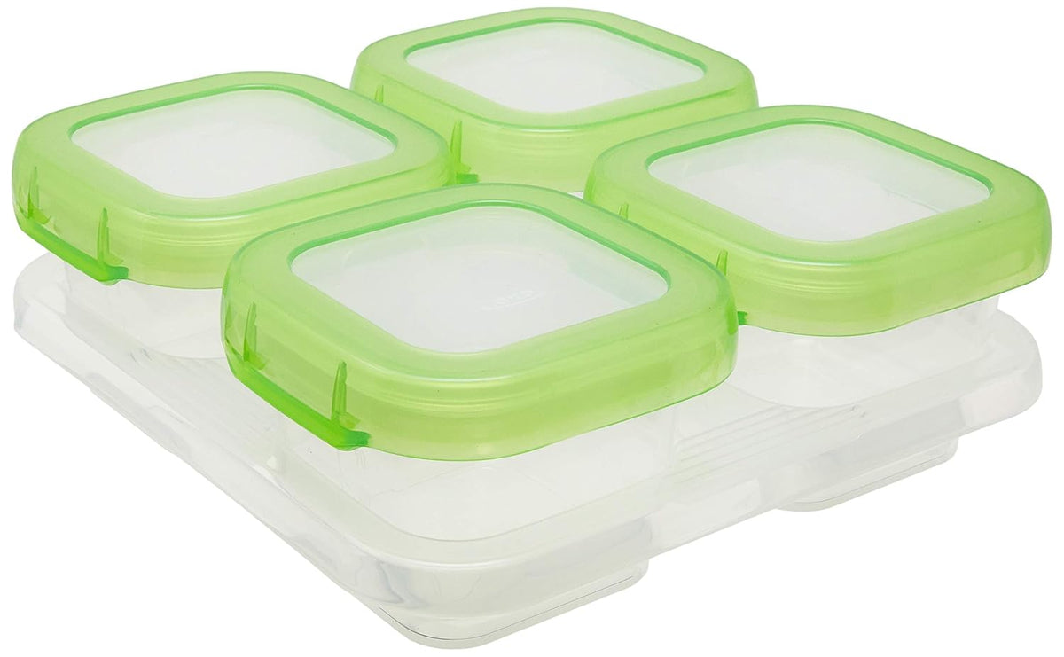 Baby Blocks Freezer Storage Containers 4oz- New Colors Available
