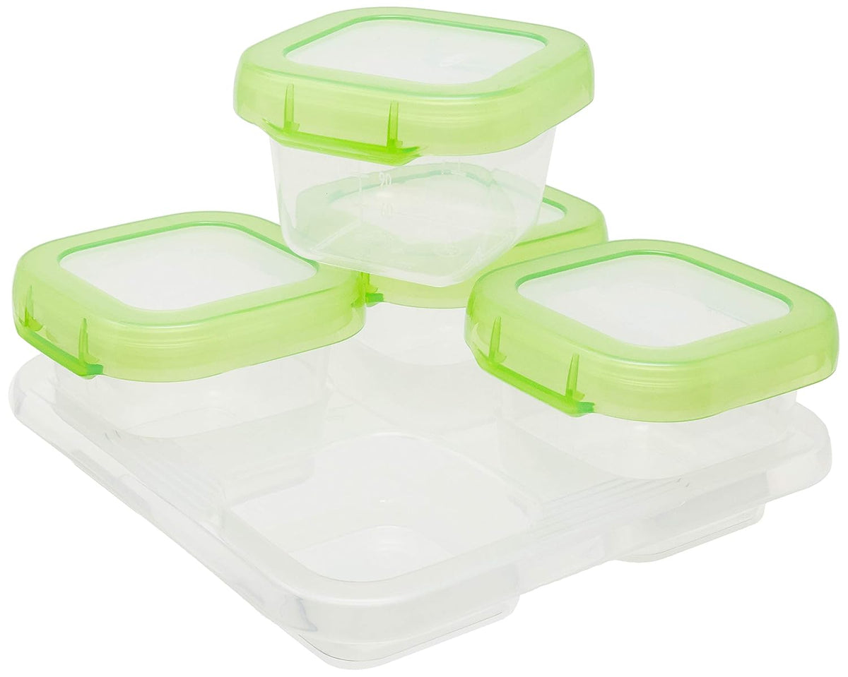 Baby Blocks Freezer Storage Containers 4oz- New Colors Available