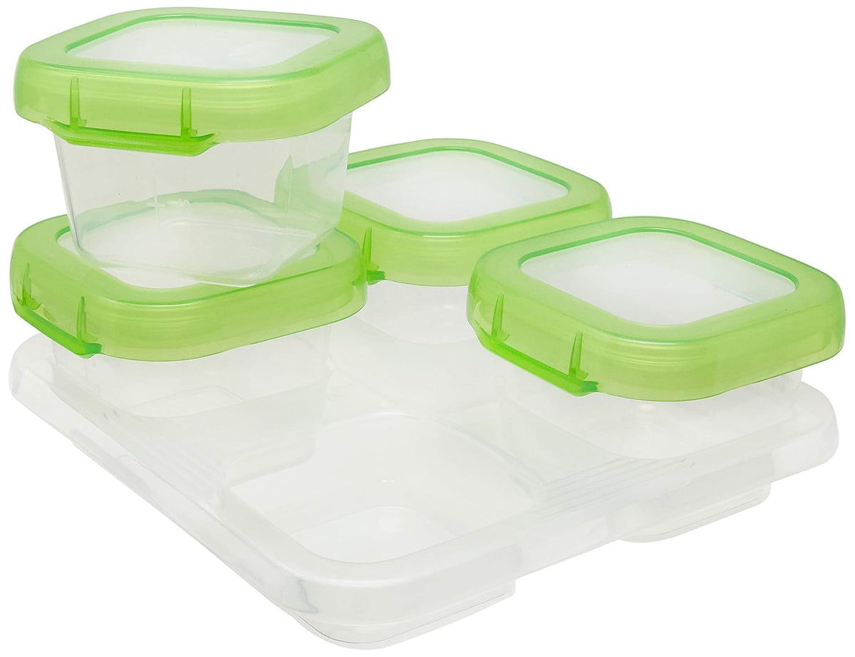 Baby Blocks Freezer Storage Containers 4oz- New Colors Available
