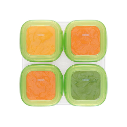 Baby Blocks Freezer Storage Containers 4oz- New Colors Available