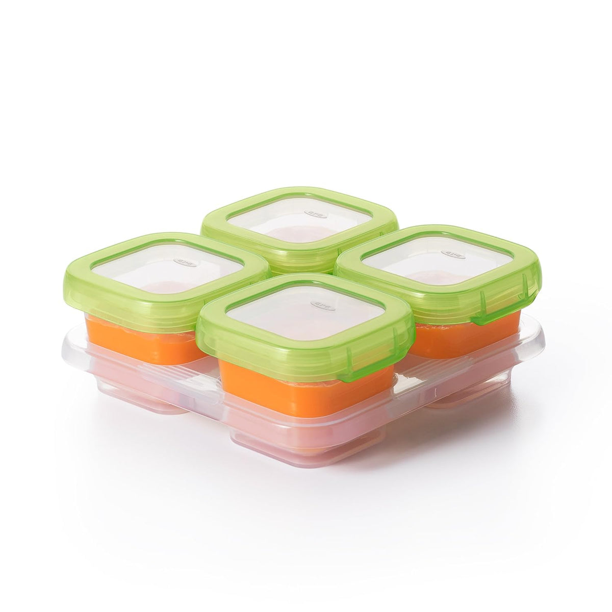 Baby Blocks Freezer Storage Containers 4oz- New Colors Available
