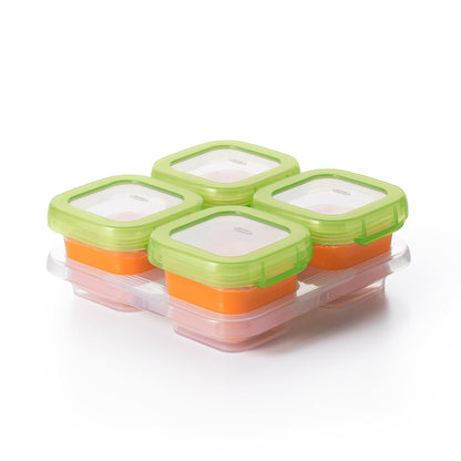 Baby Blocks Freezer Storage Containers 4oz- New Colors Available