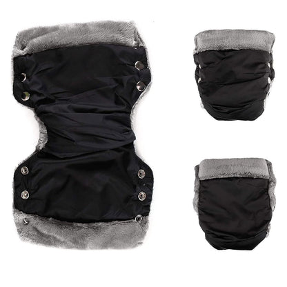 Mittens Windproof Handmuffs Pram Hand Muff Pushchair Hand Warmer Gloves for Cold Weather Splashproof Warmer for Pram