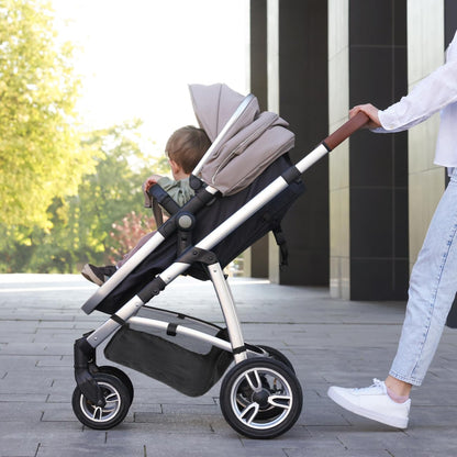 Umbrella Stroller Storage Basket Under Seat Mesh Net Bag Attachment, Pushchair Organizer Caddy for Diapers & Shopping