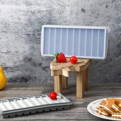 2 Pcs Breastmilk Freezer Storage Baby Food Milk Freezer Trays, Blue