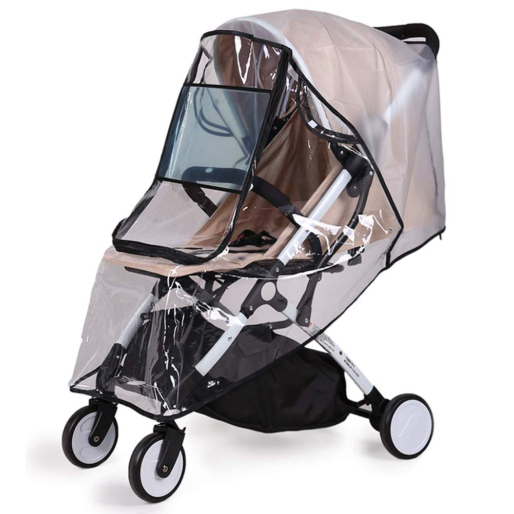 XIONGQI Universal Waterproof EVA Stroller Protection , Transparent Rain Cover for Pushchair