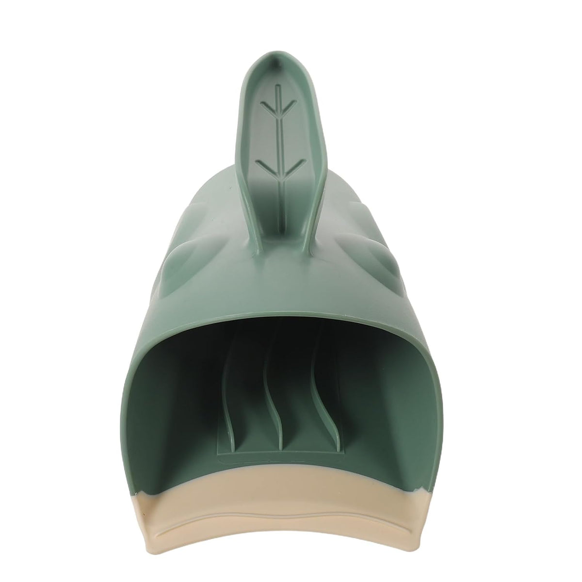 Kids Shampoo Rinse Cup for Toddlers, PP Silicone Edge Green