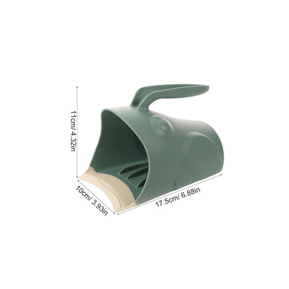 Kids Shampoo Rinse Cup for Toddlers, PP Silicone Edge Green