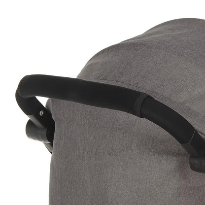 Universal Stroller Handle Sleeve Cover, Replacement Baby Stroller Handle Pads, Handle Sleeve Cover for Baby Stroller Pushchair, Pushchair Armrest Handle Protector Cover,18.9inch*6.3inch (Black)