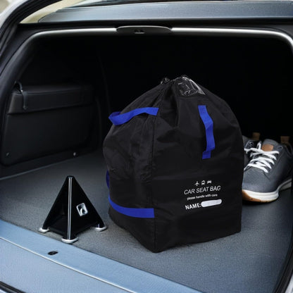 Car Seat Travel Bag for Airplane and Outdoor Travel, Waterproof Oxford Cloth Material with Adjustable Backpack Straps, Portable Protection from Bumps, Scratch, and Moisture for Car