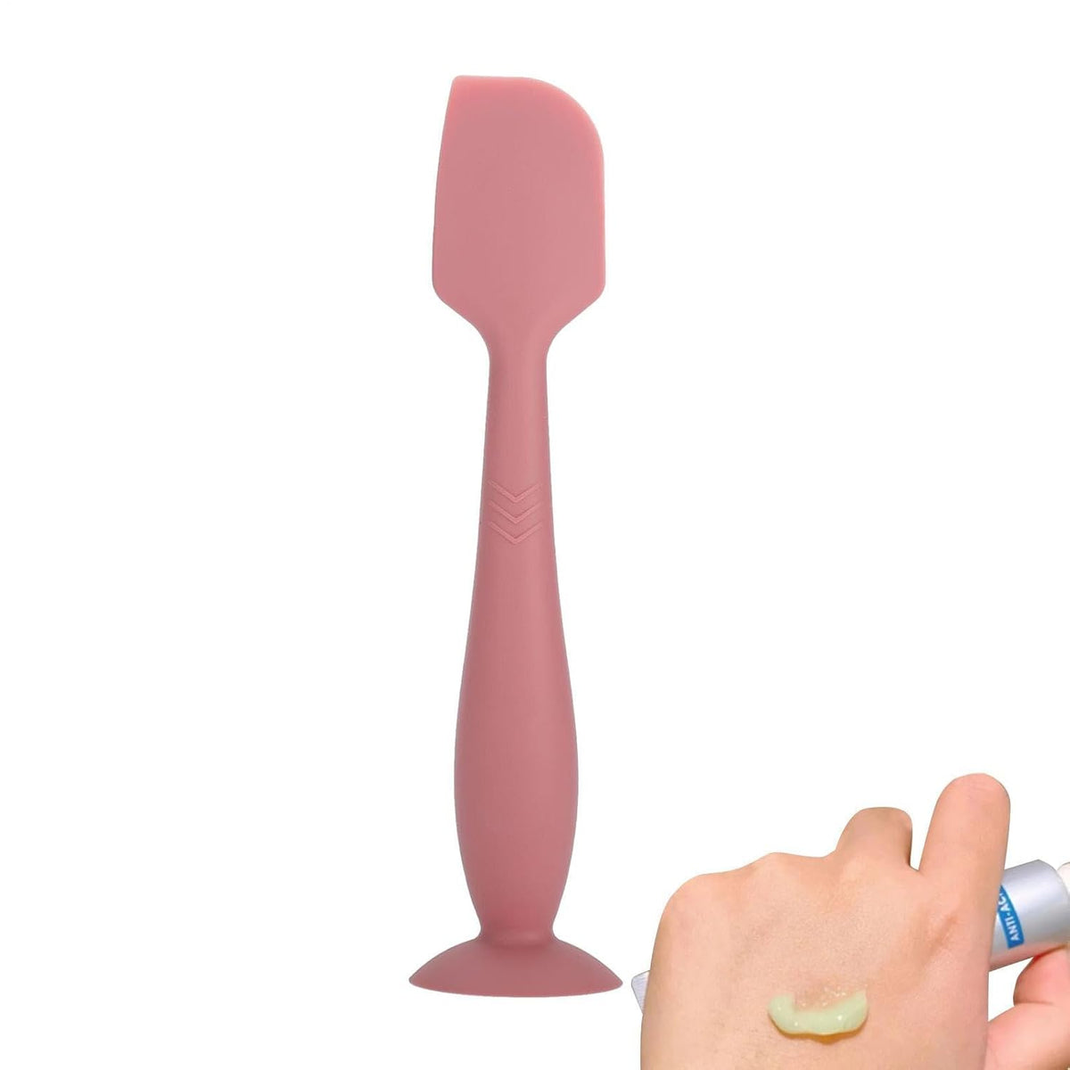 Diaper Cream Spatula – Soft Silicone Applicator, Bottom Brush, Nappy Rash Cream Tool, Easy Hygienic Safe | Butt Paste, Ideal For Diaper Changing Bath Care Home Travel Use