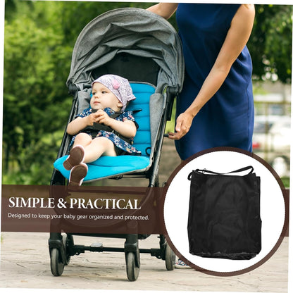 Portable Stroller Bag for Airplane Travel Large Capacity Stroller Shoulder Strap Fit for Gate Check