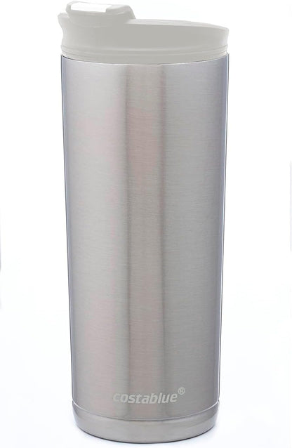 Travel Coffee Mug - 16 Oz. Stainless Steel Insulated Coffee Mug, Leak Proof Tumbler w/Dishwasher Safe Lid, Double Wall Travel Coffee Cup, Reusable Insulated Tumbler for Hot & Cold Beverages…