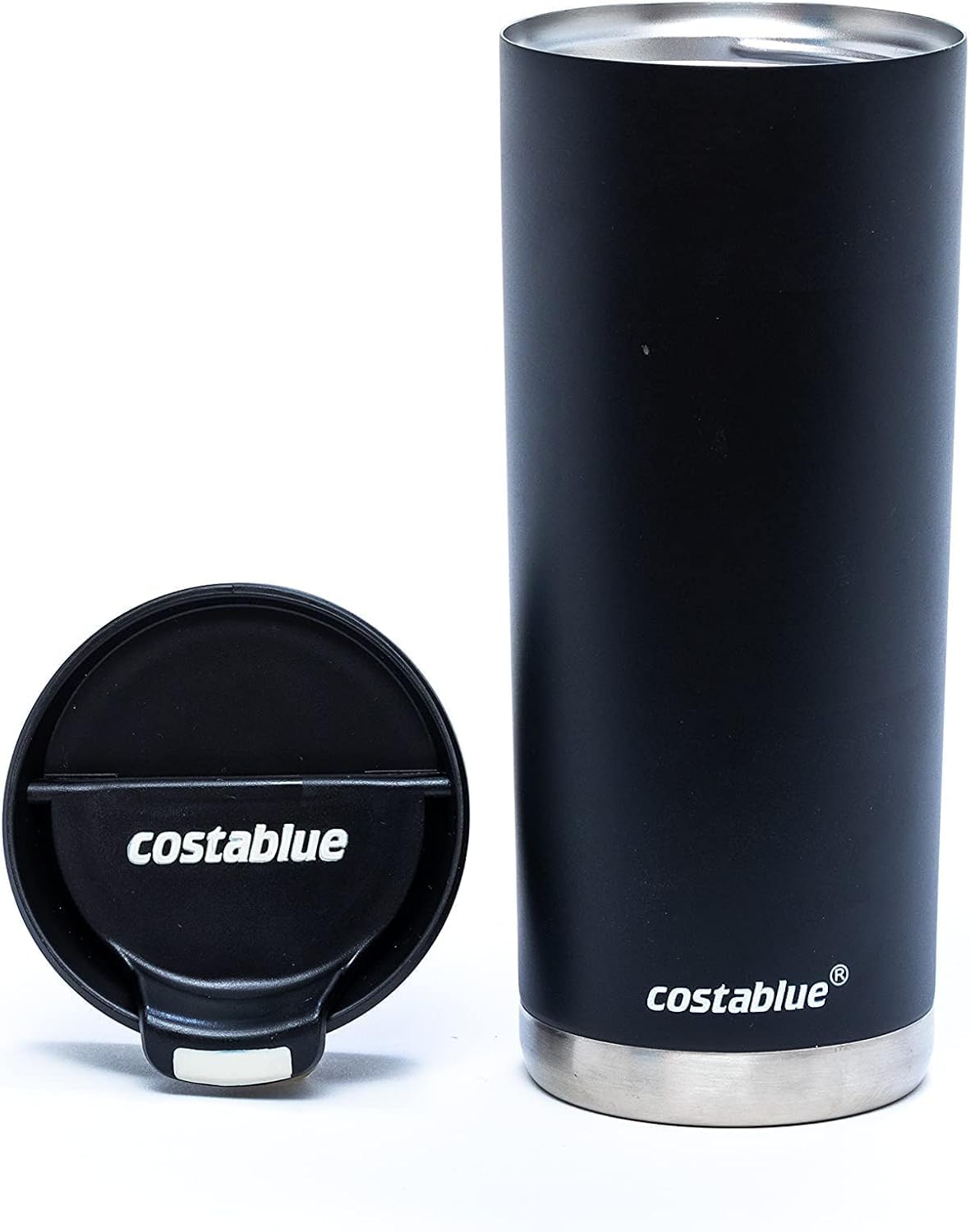 Travel Coffee Mug - 16 Oz. Stainless Steel Insulated Coffee Mug, Leak Proof Tumbler w/Dishwasher Safe Lid, Double Wall Travel Coffee Cup, Reusable Insulated Tumbler for Hot & Cold Beverages…