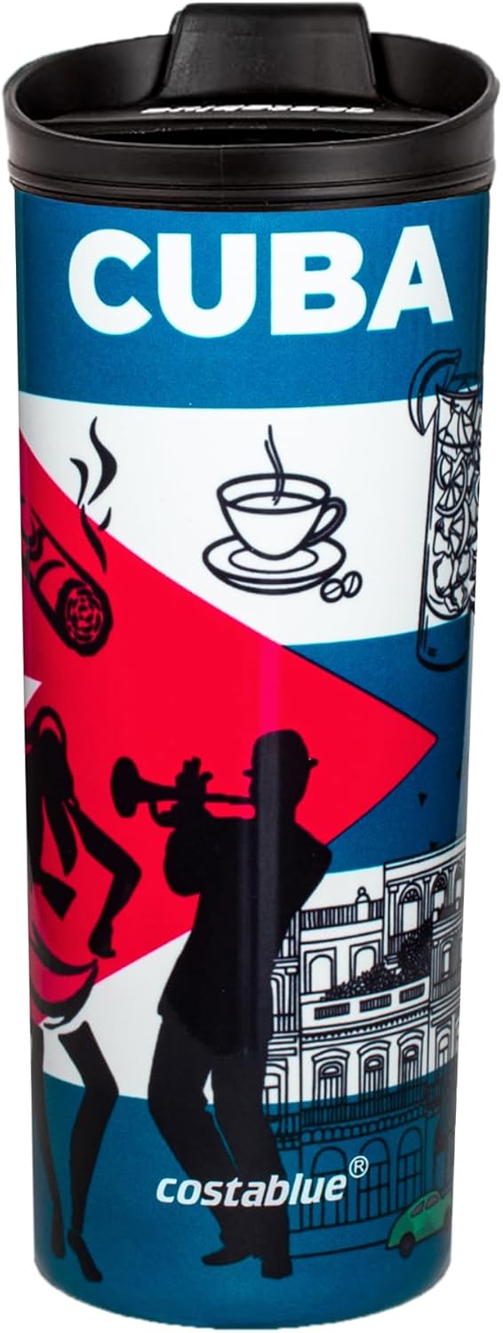 Travel Coffee Mug - 16 Oz. Stainless Steel Insulated Coffee Mug, Leak Proof Tumbler w/Dishwasher Safe Lid, Double Wall Travel Coffee Cup, Reusable Insulated Tumbler for Hot & Cold Beverages…