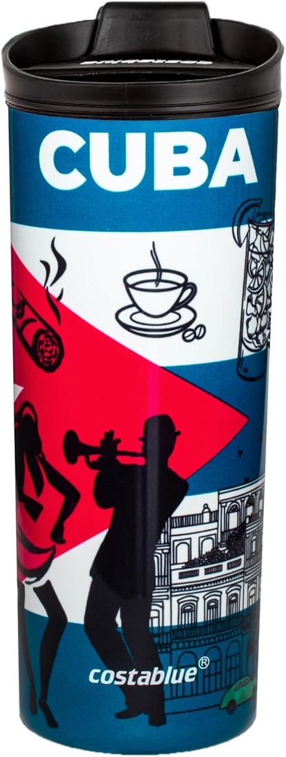 Travel Coffee Mug - 16 Oz. Stainless Steel Insulated Coffee Mug, Leak Proof Tumbler w/Dishwasher Safe Lid, Double Wall Travel Coffee Cup, Reusable Insulated Tumbler for Hot & Cold Beverages…