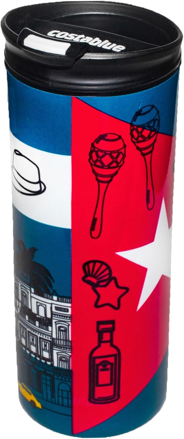 Travel Coffee Mug - 16 Oz. Stainless Steel Insulated Coffee Mug, Leak Proof Tumbler w/Dishwasher Safe Lid, Double Wall Travel Coffee Cup, Reusable Insulated Tumbler for Hot & Cold Beverages…