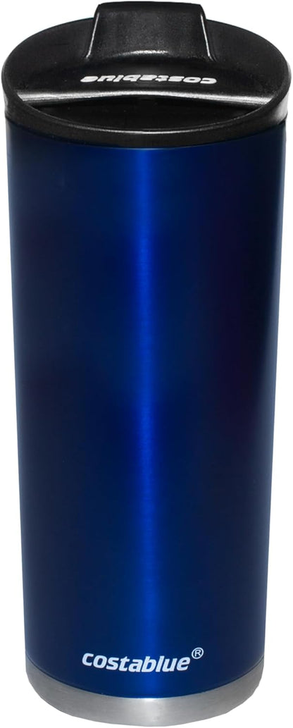 Travel Coffee Mug - 16 Oz. Stainless Steel Insulated Coffee Mug, Leak Proof Tumbler w/Dishwasher Safe Lid, Double Wall Travel Coffee Cup, Reusable Insulated Tumbler for Hot & Cold Beverages…