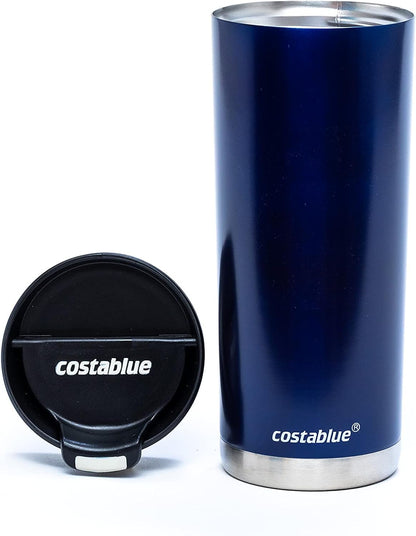 Travel Coffee Mug - 16 Oz. Stainless Steel Insulated Coffee Mug, Leak Proof Tumbler w/Dishwasher Safe Lid, Double Wall Travel Coffee Cup, Reusable Insulated Tumbler for Hot & Cold Beverages…